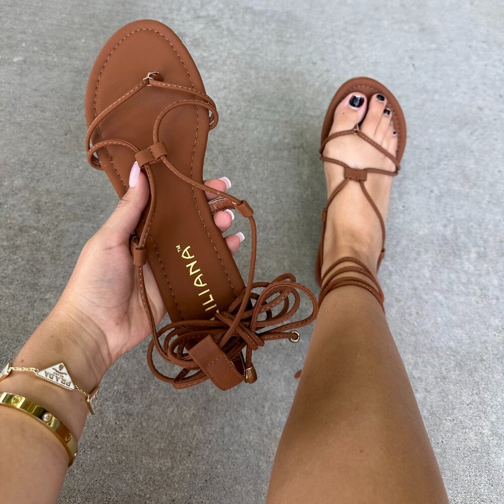 NEW LILIANA LACE-UP SANDALS